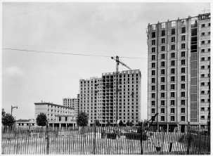 1961, 592 logements, 92240 Denis Honegger © SIAF/Cité de l’architecture et du patrimoine/ Archives d’architecture du XXe siècle.Tif